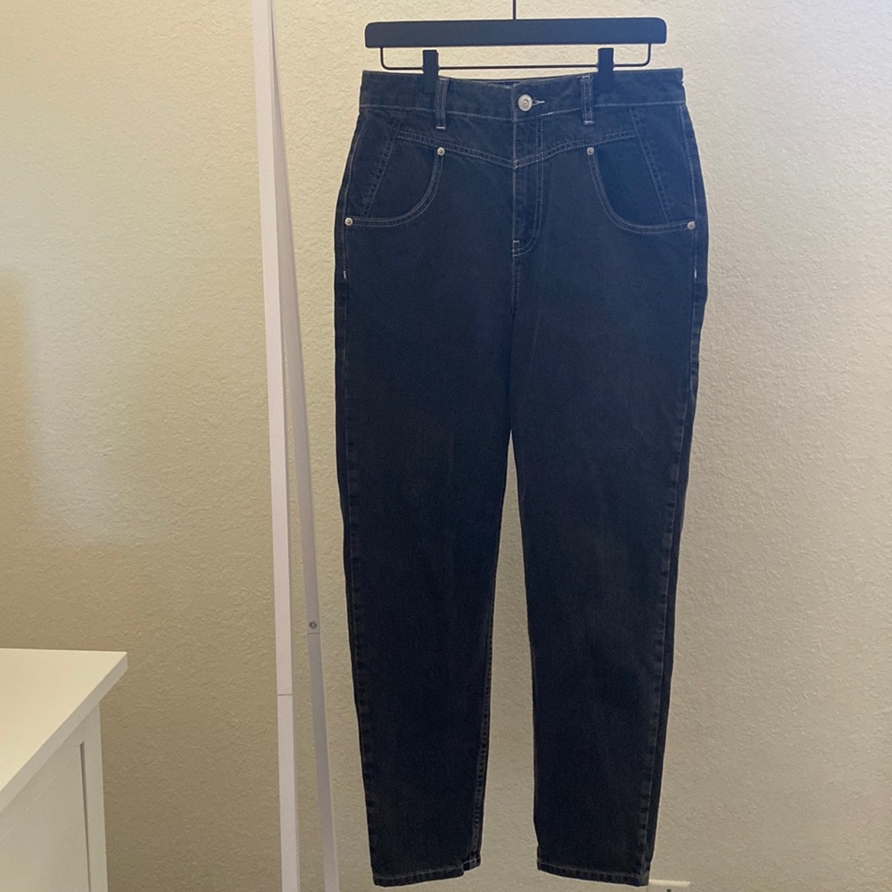 Urban Outfitters BDG Black and White Stitching Jeans
